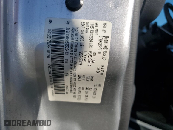 2005 Chrysler PT Cruiser Limited with VIN 3C8FY68B55T539413, listed as a Copart auction lot 42060645 with 66,228 mi miles and Clean Title. Bid and sale history available at carsss.com. Image 12.