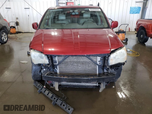 2012 Chrysler Town & Country Touring with VIN 2C4RC1BG8CR246027, listed as a Copart auction lot 69205694 with 135,477 mi miles and Salvage Title. Bid and sale history available at DreamBid. Image 5.