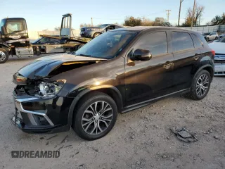 2018 Mitsubishi Outlander SE with VIN JA4AR3AW6JU013547, listed as a Copart auction lot 46422305 with 137,303 mi miles and Salvage title. Bid and sale history available at DreamBid. Image 1.