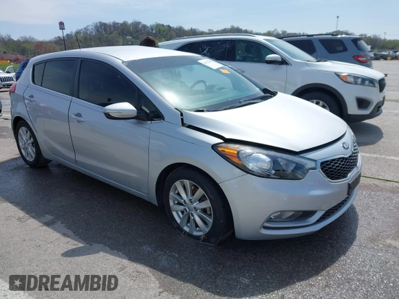 2015 Kia Forte EX with VIN KNAFX5A89F5371559, listed as a IAAI auction lot 41922050 with Not Provided miles and . Bid and sale history available at DreamBid. Image 1.