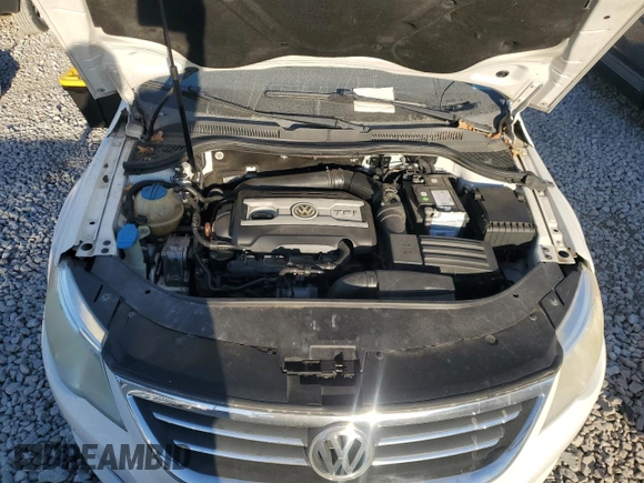 2010 Volkswagen CC with VIN WVWHN9AN6AE532487, listed as a Copart auction lot 74472224 with 119,629 mi miles and Salvage Title. Bid and sale history available at DreamBid. Image 11.