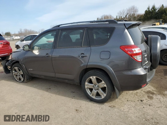 2010 Toyota RAV4 Sport with VIN 2T3RF4DV2AW035073, listed as a Copart auction lot 51461305 with 257,441 mi miles and Clean title. Bid and sale history available at DreamBid. Image 2.