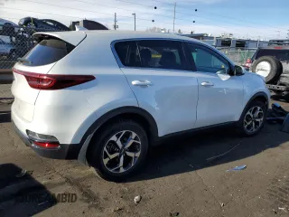 2022 Kia Sportage LX with VIN KNDPMCAC7N7955180, listed as a Copart auction lot 85560064 with 30,781 mi miles and Clean Title. Bid and sale history available at carsss.com. Image 3.
