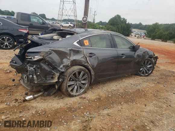 2019 Mazda 6 Grand Touring with VIN JM1GL1TY4K1501161, listed as a Copart auction lot 67346954 with Not Provided miles and Salvage Title. Bid and sale history available at carsss.com. Image 3.