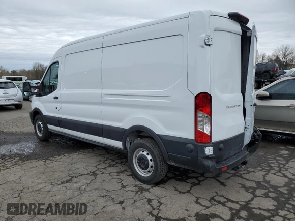 2024 Ford Transit Cargo with VIN 1FTBR1C87RKB09286, listed as a Copart auction lot 48544955 with 4,343 mi miles and Salvage Title. Bid and sale history available at DreamBid. Image 2.