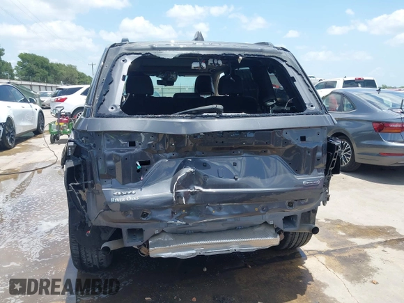 2022 Jeep Grand Cherokee Overland with VIN 1C4RJHDG6N8580874, listed as a IAAI auction lot 42498940 with 19,818 mi miles and . Bid and sale history available at DreamBid. Image 6.
