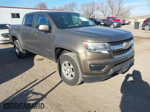 2016 Chevrolet Colorado 4WD WT with VIN 1GCGTBE39G1310334, listed as a IAAI auction lot 41109761 with 178,732 mi miles. Bid and sale history available at carsss.com. Image 1.