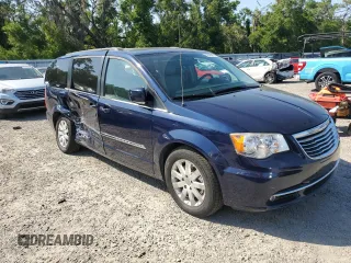 2016 Chrysler Town & Country Touring with VIN 2C4RC1BG5GR149177, listed as a Copart auction lot 52645085 with 0 mi miles and Non Repairable. Bid and sale history available at carsss.com. Image 4.