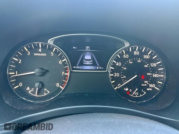 2016 Nissan Pathfinder Platinum with VIN 5N1AR2MN1GC614507, listed as a Copart auction lot 62187325 with 181,290 mi miles and Clean title. Bid and sale history available at DreamBid. Image 8.