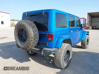 2016 Jeep Wrangler Unlimited 75th Anniversary with VIN 1C4BJWEG7GL179001, listed as a IAAI auction lot 42030735 with 123,681 mi miles. Bid and sale history available at carsss.com. Image 4.