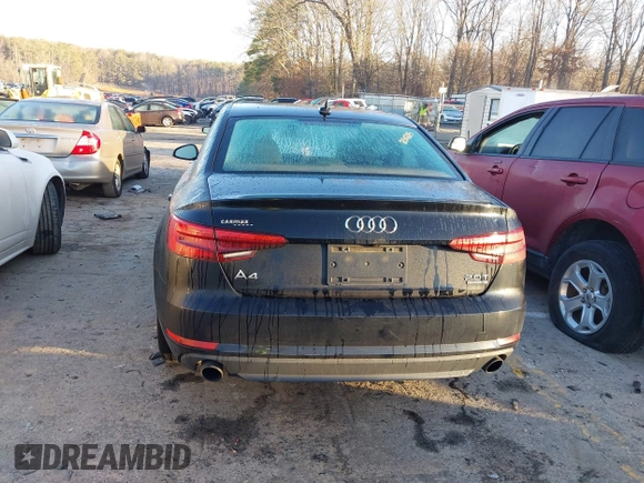 2017 Audi A4 Premium z VIN WAUANAF47HN039038, wystawiony jako IAAI lot #41439609 z przebiegiem 121 410 mil mil oraz . Historia ofert i sprzedaży dostępna na DreamBid. Obrazek 16.