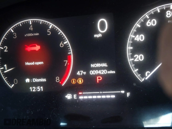 2025 Honda Civic Sport z VIN 2HGFE2F53SH504584, wystawiony jako IAAI lot #41214193 z przebiegiem 9 420 mil mil oraz . Historia ofert i sprzedaży dostępna na DreamBid. Obrazek 16.