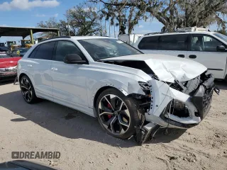 2024 Audi RS Q8 z VIN WU1ARBF19RD015644, wystawiony jako Copart lot #80569264 z przebiegiem 131 mil mil oraz Szkoda całkowita • Salvage title. Historia ofert i sprzedaży dostępna na DreamBid. Obrazek 4.