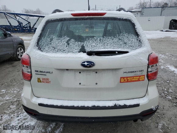 2015 Subaru Forester 2.5i with VIN JF2SJABC7FH414715, listed as a Copart auction lot 43829845 with 97,175 mi miles and Non Repairable. Bid and sale history available at carsss.com. Image 6.