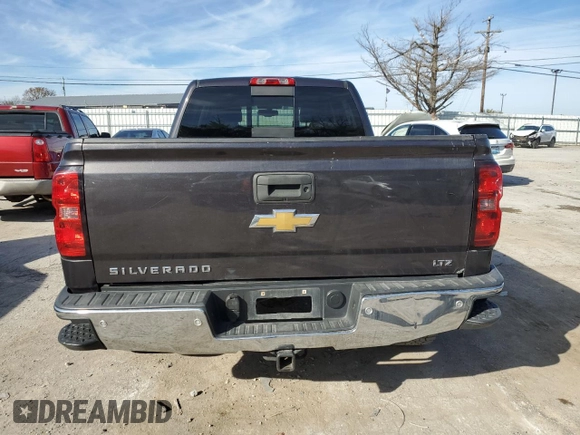 2015 Chevrolet Silverado 1500 LTZ with VIN 1GCUKSEC6FF197739, listed as a Copart auction lot 80463804 with 212,769 mi miles and Salvage Title. Bid and sale history available at carsss.com. Image 6.