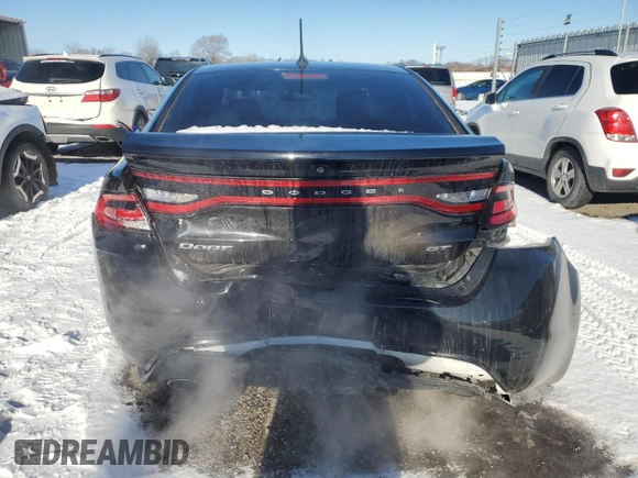 2016 Dodge Dart GT with VIN 1C3CDFEB2GD584973, listed as a Copart auction lot 88126425 with 100,430 mi miles and Salvage Title. Bid and sale history available at DreamBid. Image 6.