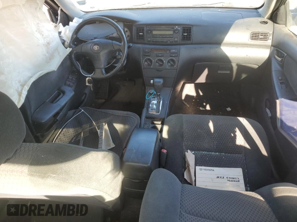 2007 Toyota Corolla CE with VIN 1NXBR30E27Z923820, listed as a Copart auction lot 89349025 with 299,999 mi miles and Salvage Title. Bid and sale history available at DreamBid. Image 8.