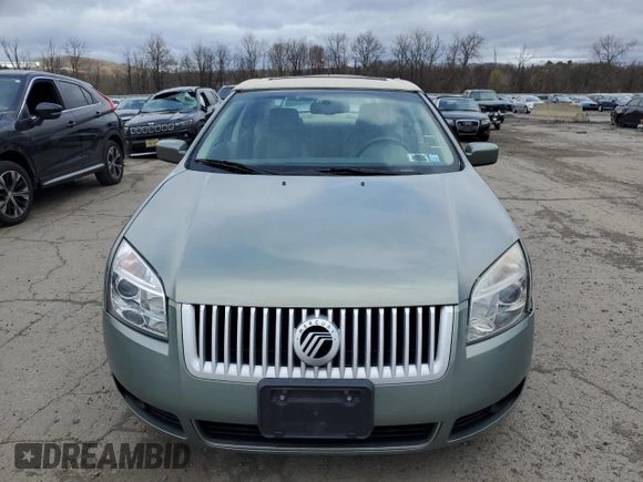 2008 Mercury Milan Premier with VIN 3MEHM08178R607074, listed as a Copart auction lot 52667515 with 55,251 mi miles and Salvage title. Bid and sale history available at DreamBid. Image 5.