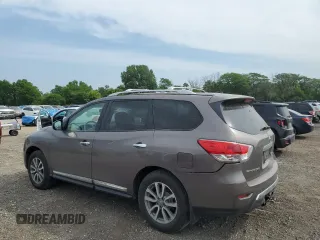 2013 Nissan Pathfinder Platinum with VIN 5N1AR2MM9DC625435, listed as a Copart auction lot 59798145 with 131,209 mi miles and Salvage title. Bid and sale history available at DreamBid. Image 2.