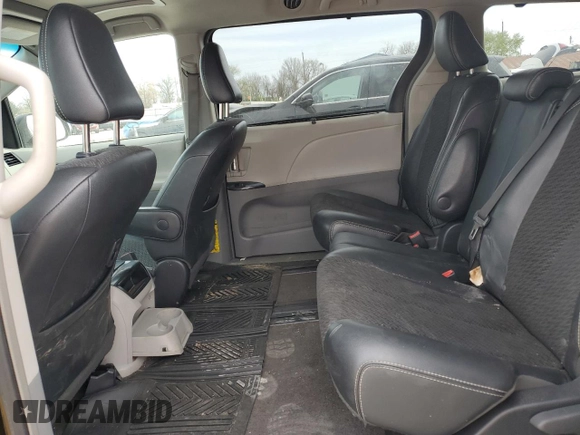 2012 Toyota Sienna SE with VIN 5TDXK3DC5CS255050, listed as a Copart auction lot 53136475 with 182,694 mi miles and Salvage title. Bid and sale history available at DreamBid. Image 11.