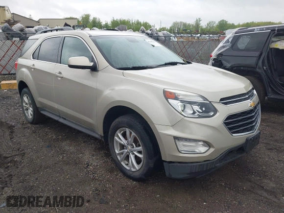 2016 Chevrolet Equinox LT with VIN 1GNALCEK0GZ102001, listed as a IAAI auction lot 42261818 with 167,973 mi miles and . Bid and sale history available at DreamBid. Image 1.