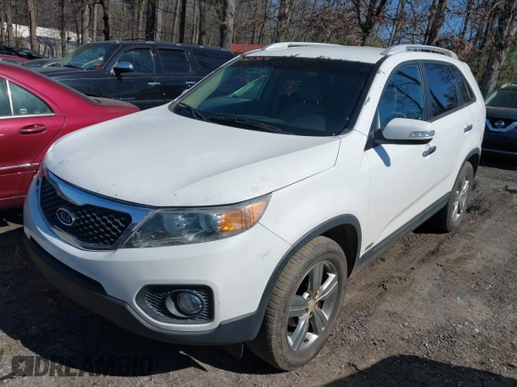 2013 Kia Sorento EX with VIN 5XYKUCA65DG407345, listed as a IAAI auction lot 41653071 with 169,208 mi miles. Bid and sale history available at carsss.com. Image 17.