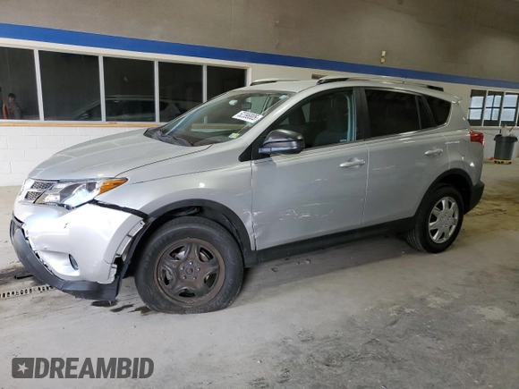 2015 Toyota RAV4 LE with VIN 2T3BFREV8FW243852, listed as a Copart auction lot 52396805 with 83,392 mi miles and Salvage title. Bid and sale history available at DreamBid. Image 1.