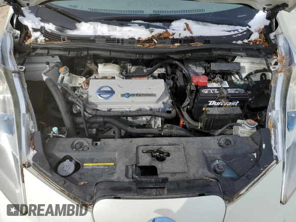 2011 Nissan LEAF SL with VIN JN1AZ0CP4BT006990, listed as a Copart auction lot 41970945 with 70,805 mi miles and Clean Title. Bid and sale history available at carsss.com. Image 11.