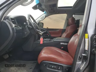2018 Lexus LX with VIN JTJHY7AX4J4260540, listed as a Copart auction lot 51650575 with 63,202 mi miles and Salvage Title. Bid and sale history available at carsss.com. Image 7.