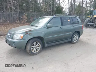 2007 Toyota Highlander Hybrid w/3rd Row with VIN JTEEW21A470047450, listed as a IAAI auction lot 42070268 with 1 mi miles. Bid and sale history available at carsss.com. Image 2.