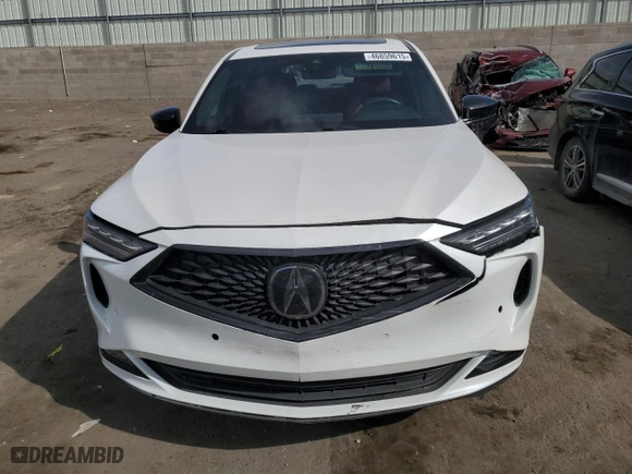 2023 Acura MDX w/A-Spec Package with VIN 5J8YE1H02PL042968, listed as a Copart auction lot 46859615 with 15,810 mi miles and Salvage Title. Bid and sale history available at carsss.com. Image 5.