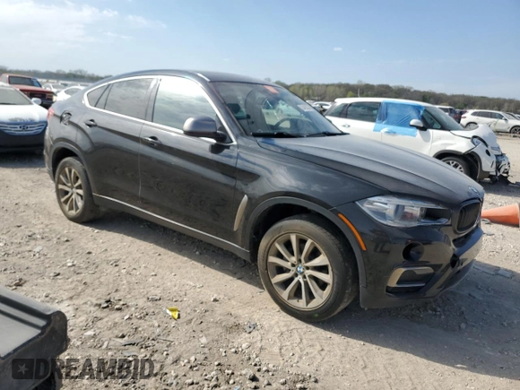 2017 BMW X6 sDrive35i with VIN 5UXKU0C34H0G69209, listed as a Copart auction lot 53488385 with 112,083 mi miles and Clean Title. Bid and sale history available at DreamBid. Image 4.