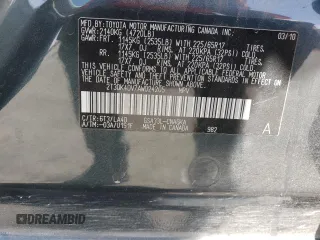 2010 Toyota RAV4 Ltd with VIN 2T3DK4DV7AW024205, listed as a Copart auction lot 51338915 with 184,197 mi miles and Salvage Title. Bid and sale history available at carsss.com. Image 13.