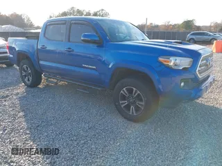 2017 Toyota Tacoma SR5 with VIN 3TMAZ5CN4HM026723, listed as a IAAI auction lot 41135895 with 154,875 mi miles and . Bid and sale history available at carsss.com. Image 1.