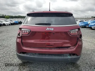 2022 Jeep Compass Latitude with VIN 3C4NJCBB7NT213430, listed as a Copart auction lot 49485365 with 14,854 mi miles and Salvage Title. Bid and sale history available at carsss.com. Image 6.