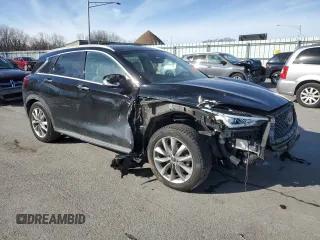 2019 Infiniti QX50 Luxe z VIN 3PCAJ5M34KF135795, wystawiony jako Copart lot #87829515 z przebiegiem 60 202 mil mil oraz Szkoda całkowita • Salvage title. Historia ofert i sprzedaży dostępna na DreamBid. Obrazek 4.