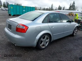 2002 Audi A4 1.8T with VIN WAULC68E12A228560, listed as a IAAI auction lot 41950435 with 251,161 mi miles. Bid and sale history available at carsss.com. Image 4.