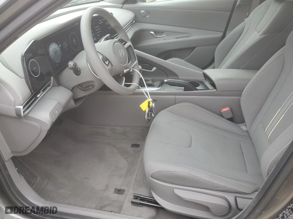 2024 Hyundai Elantra SEL with VIN KMHLM4DG7RU782198, listed as a Copart auction lot 53930335 with 3,218 mi miles and Salvage Title. Bid and sale history available at carsss.com. Image 7.