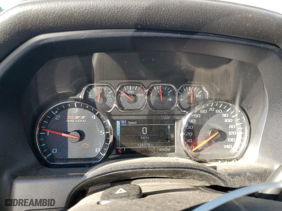 2014 Chevrolet Silverado 1500 LTZ with VIN 3GCUKSEC0EG183557, listed as a Copart auction lot 46301695 with 128,379 mi miles and Salvage Title. Bid and sale history available at carsss.com. Image 9.