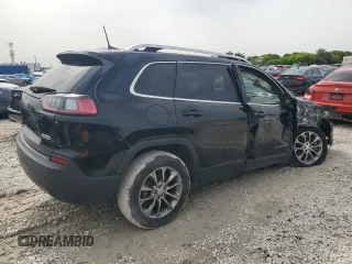 2020 Jeep Cherokee Latitude Plus with VIN 1C4PJLLB7LD541635, listed as a Copart auction lot 58529855 with 78,424 mi miles and Salvage title. Bid and sale history available at DreamBid. Image 3.