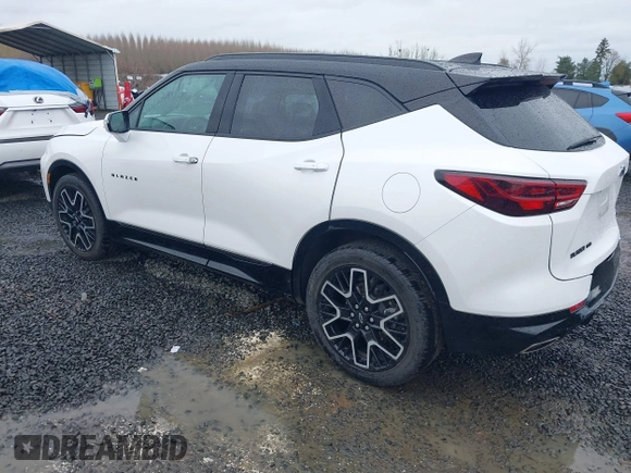 2024 Chevrolet Blazer RS with VIN 3GNKBKRS4RS139337, listed as a IAAI auction lot 41856933 with Not provided miles and . Bid and sale history available at DreamBid. Image 3.