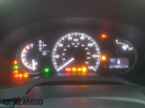2013 Lexus CT 200h z VIN JTHKD5BH0D2169196, wystawiony jako Copart lot #52143515 z przebiegiem 170 875 mil mil oraz Szkoda całkowita • Salvage title. Historia ofert i sprzedaży dostępna na DreamBid. Obrazek 9.