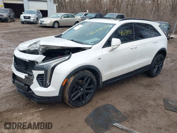 2019 Cadillac XT4 AWD Sport with VIN 1GYFZFR44KF146971, listed as a IAAI auction lot 41663031 with 129,248 mi miles and . Bid and sale history available at DreamBid. Image 17.