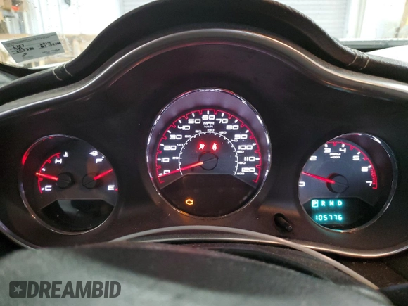 2014 Dodge Avenger SE with VIN 1C3CDZABXEN126757, listed as a Copart auction lot 52745875 with 105,776 mi miles and Salvage Title. Bid and sale history available at DreamBid. Image 9.