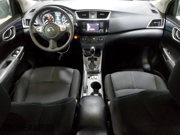 2017 Nissan Sentra SR with VIN 3N1AB7AP2HY386380, listed as a Copart auction lot 53996325 with 37,913 mi miles and Salvage title. Bid and sale history available at DreamBid. Image 8.