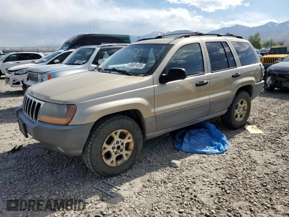2000 Jeep Grand Cherokee Laredo with VIN 1J4GW48S6YC304447, listed as a Copart auction lot 58001035 with Not provided miles and Clean title. Bid and sale history available at DreamBid. Image 1.