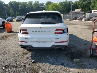2021 Genesis GV80 with VIN KMUHBDSB9MU036008, listed as a Copart auction lot 59990915 with 62,294 mi miles and Salvage title. Bid and sale history available at DreamBid. Image 6.