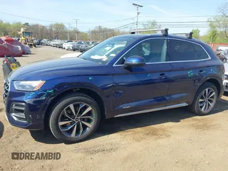 2021 Audi Q5 Premium Plus with VIN WA1BAAFY9M2025847, listed as a IAAI auction lot 42094549 with 101,517 mi miles and . Bid and sale history available at DreamBid. Image 6.