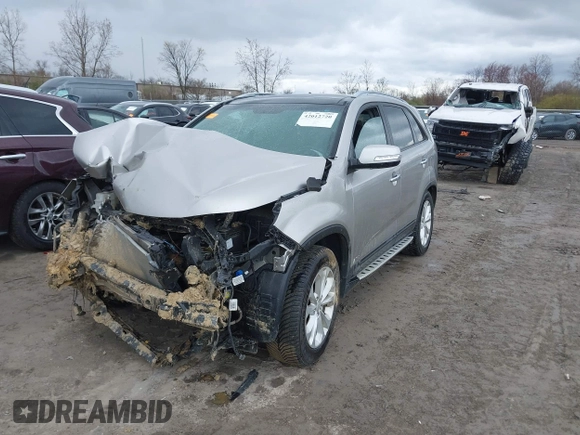 2014 Kia Sorento EX with VIN 5XYKUDA71EG456929, listed as a IAAI auction lot 42012720 with 128,557 mi miles. Bid and sale history available at carsss.com. Image 18.