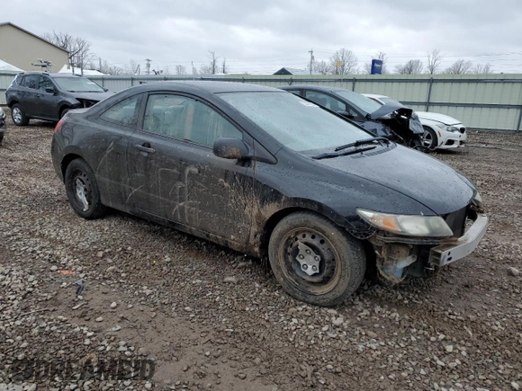 2009 Honda Civic Cpe LX with VIN 2HGFG12659H541892, listed as a Copart auction lot 52978235 with 73,151 mi miles and Salvage Title. Bid and sale history available at carsss.com. Image 4.